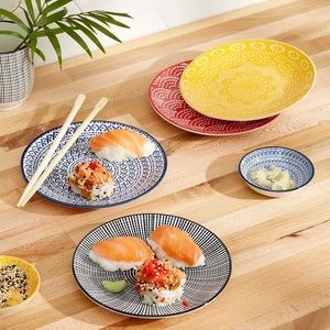 Colourful Porcelain Plates